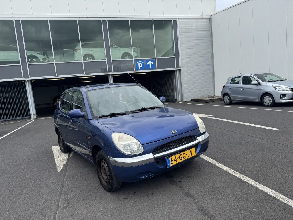 Daihatsu Sirion 1.0-12V XTi (bj 2000), Voorwielaandrijving, Stof, Daihatsu, Blauw
