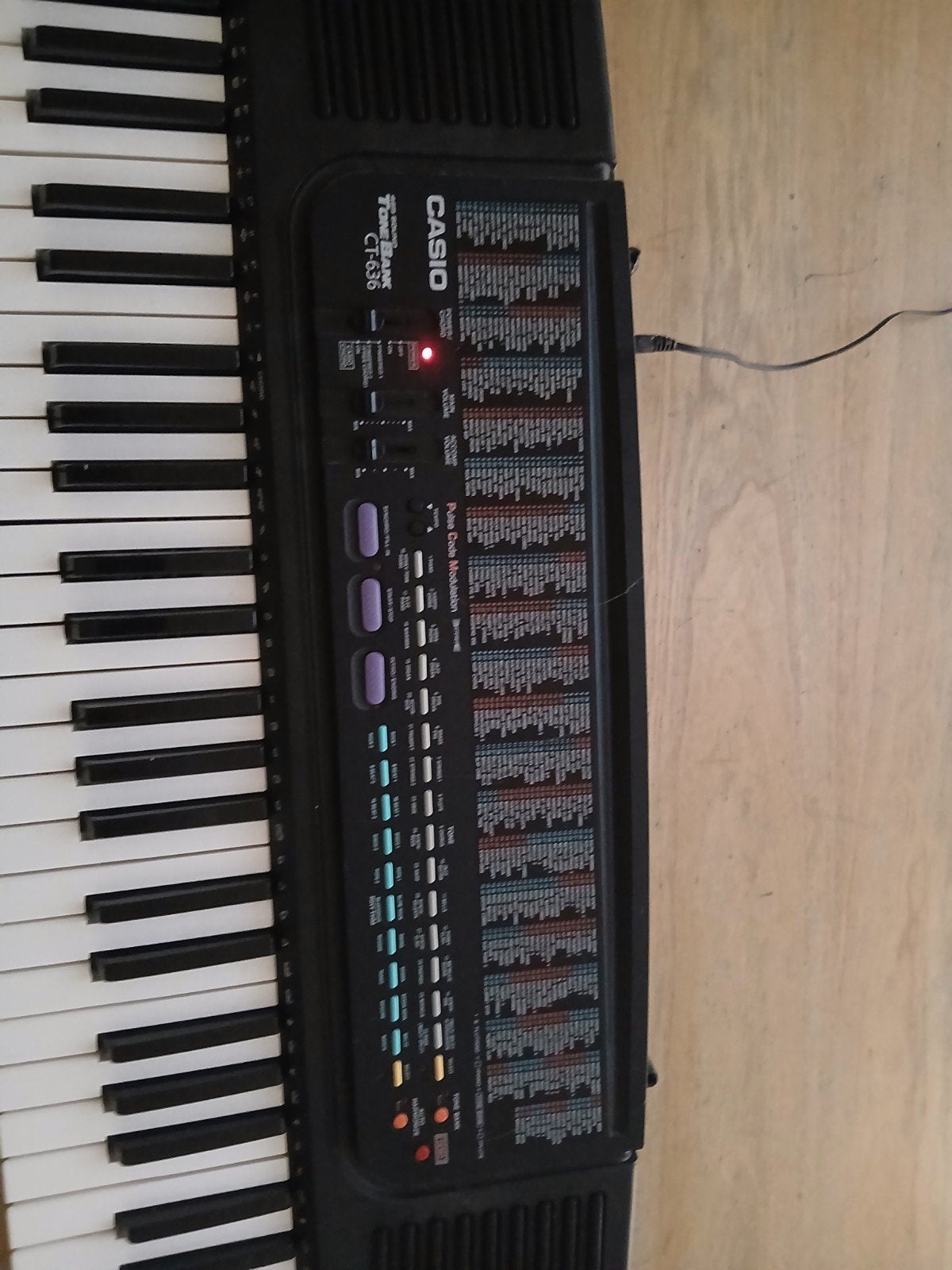 Casio ToneBank CT-636 Keyboard - Goede staat, Muziek en Instrumenten, Ophalen, Gebruikt, 61 toetsen, Casio