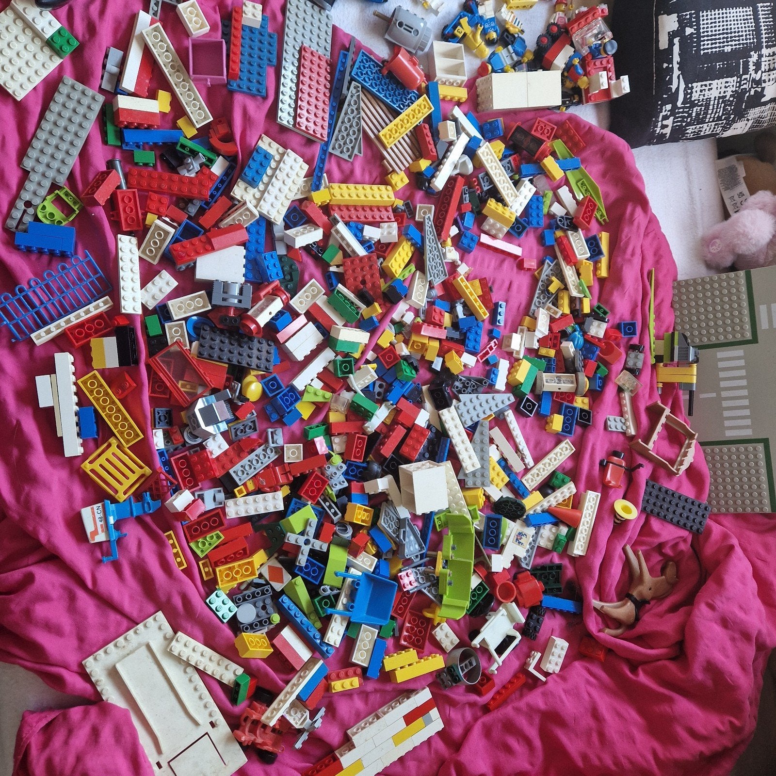 Lego blokken en minifiguren, Kinderen en Baby's, Speelgoed | Duplo en Lego, Inclusief minifiguren, Gebruikt, Lego, Ophalen of Verzenden
