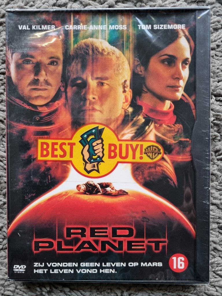 Dvd : Red Planet -- science fiction -- (nieuw in folie!), Vanaf 16 jaar, Ophalen of Verzenden, Nieuw in verpakking, Science Fiction