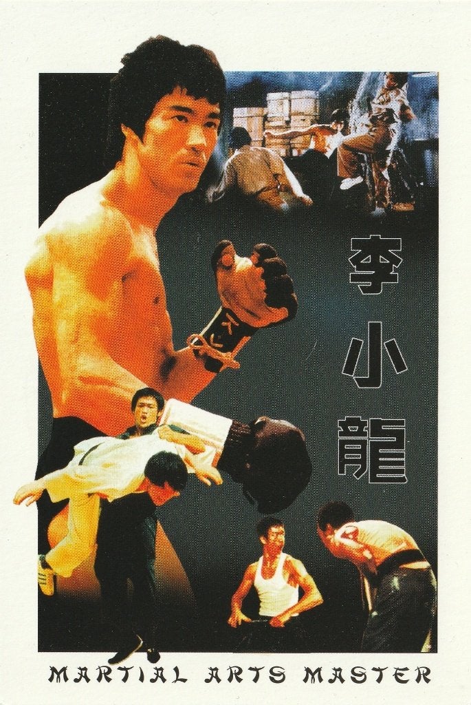 Kaart Bruce Lee, Verzenden, 1980 tot heden, Ongelopen, Sterren en Beroemdheden