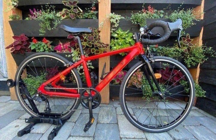 Rode Racefiets - Perfect voor de beginnende fietser, Minder dan 10 versnellingen, Aluminium, Minder dan 49 cm, Dames