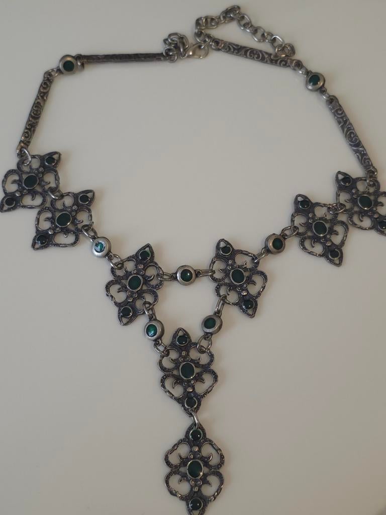 Bijzondere ketting, Sieraden, Tassen en Uiterlijk, Kettingen, Overige materialen, Zwanensingel 239, Zo goed als nieuw, Opallove