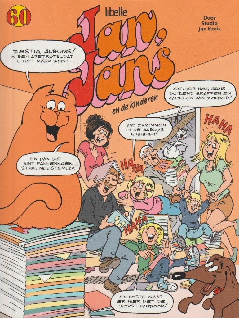 Jan Jans en de Kinderen 1 t/m 63 losse verkoop, Boeken, Stripboeken, Meerdere stripboeken, Ophalen of Verzenden, Gelezen