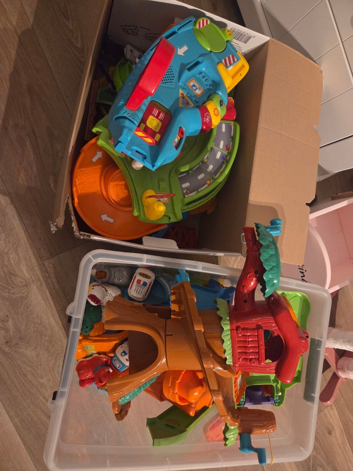 vtech, Ophalen, Zo goed als nieuw