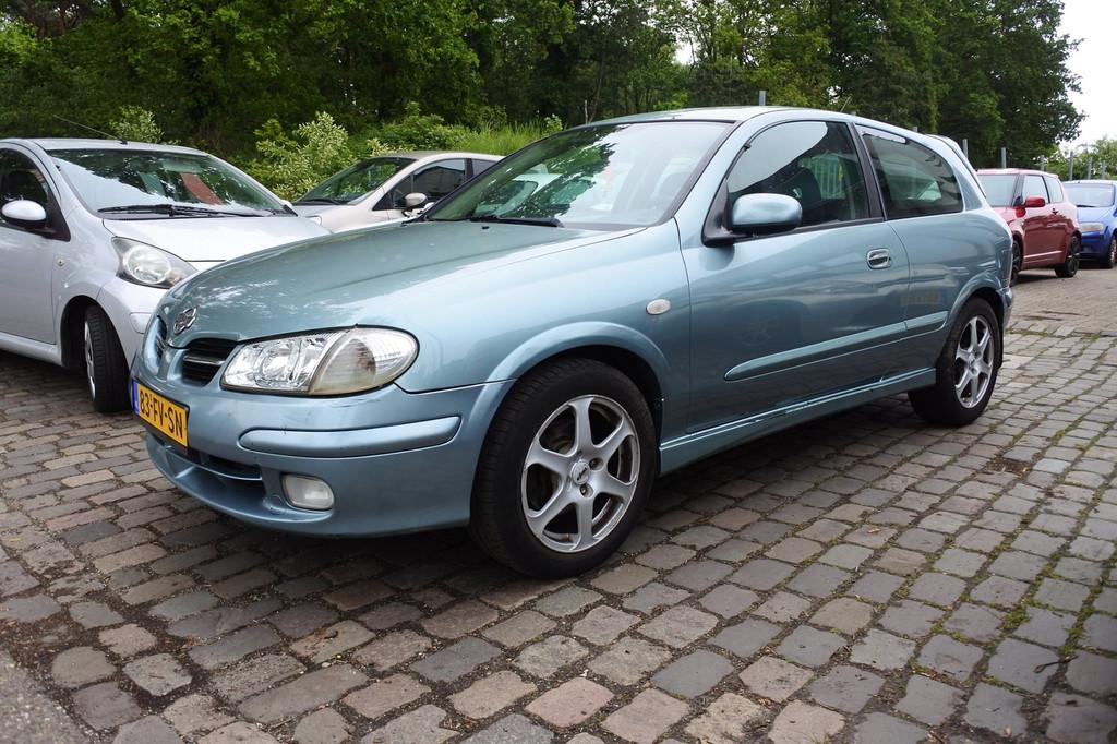 Nissan Almera 1.8 Luxury apk 8-5-2027 div. exstra,s goed rij, Stof, Gebruikt, 4 cilinders, Origineel Nederlands