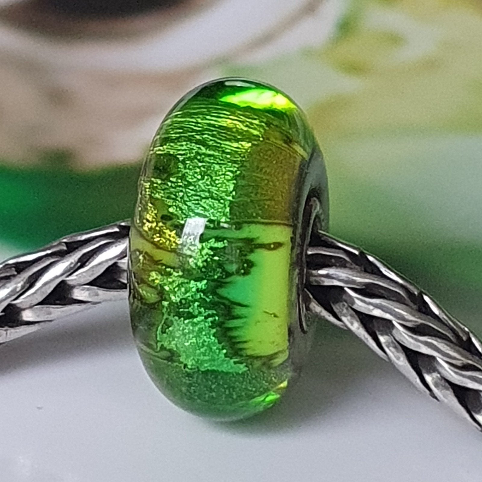Aarde Van Trollbeads, Sieraden, Tassen en Uiterlijk, Bedels, Ophalen of Verzenden, Zo goed als nieuw, Glas of Kristal, Trollbeads