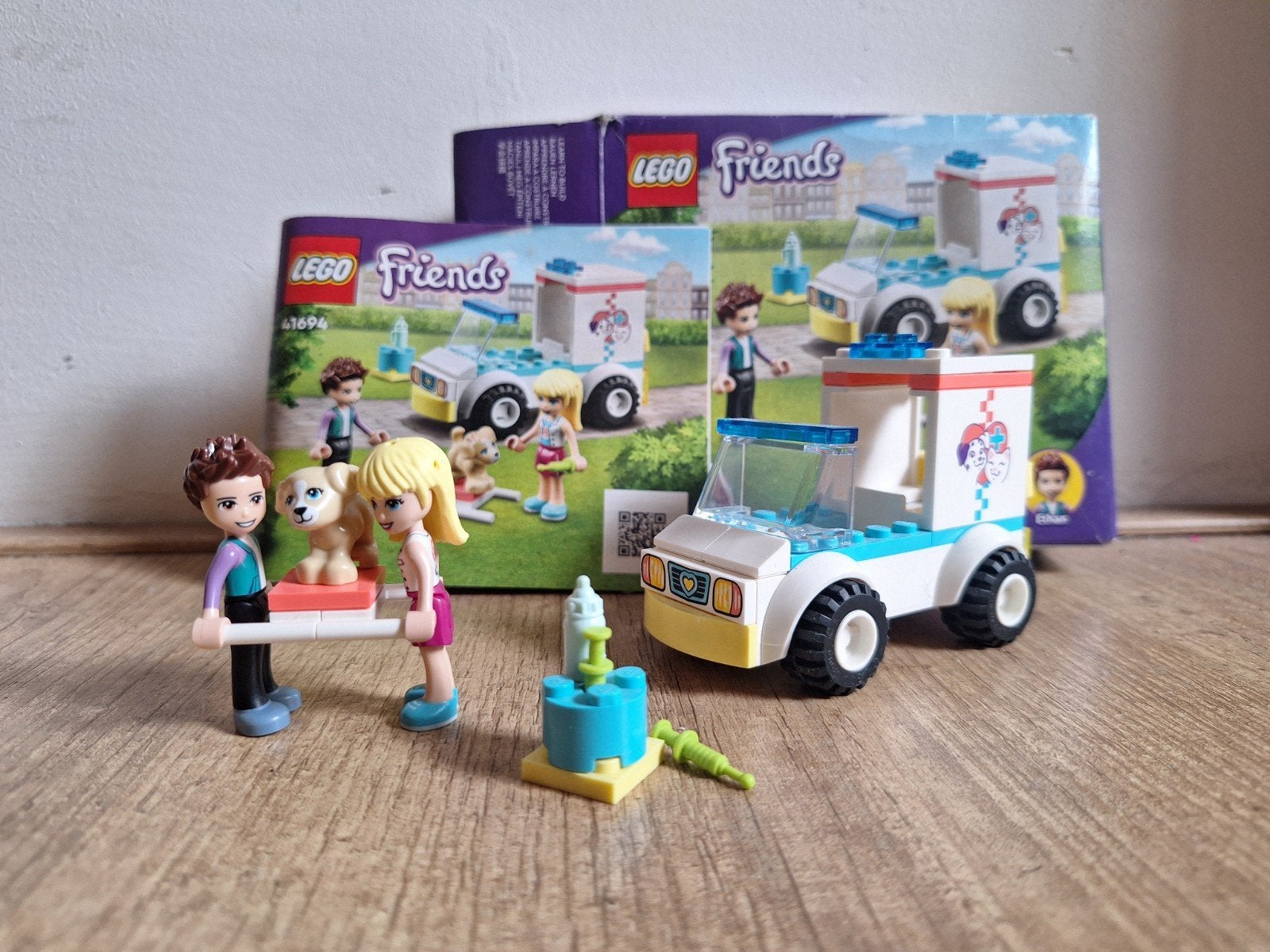 Lego Friends Dierenambulance 41694, Ophalen of Verzenden, Zo goed als nieuw