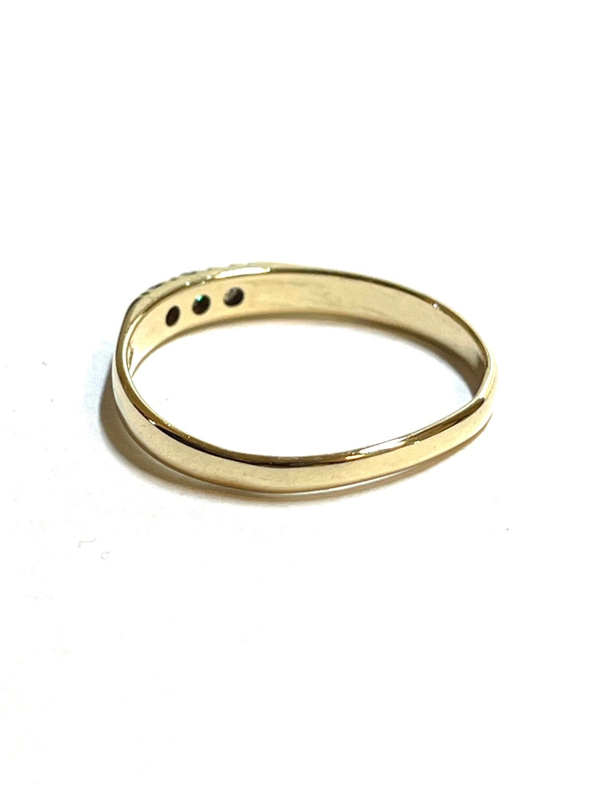 14k gouden ring met diamant, 18 tot 19, -, -, Ophalen of Verzenden