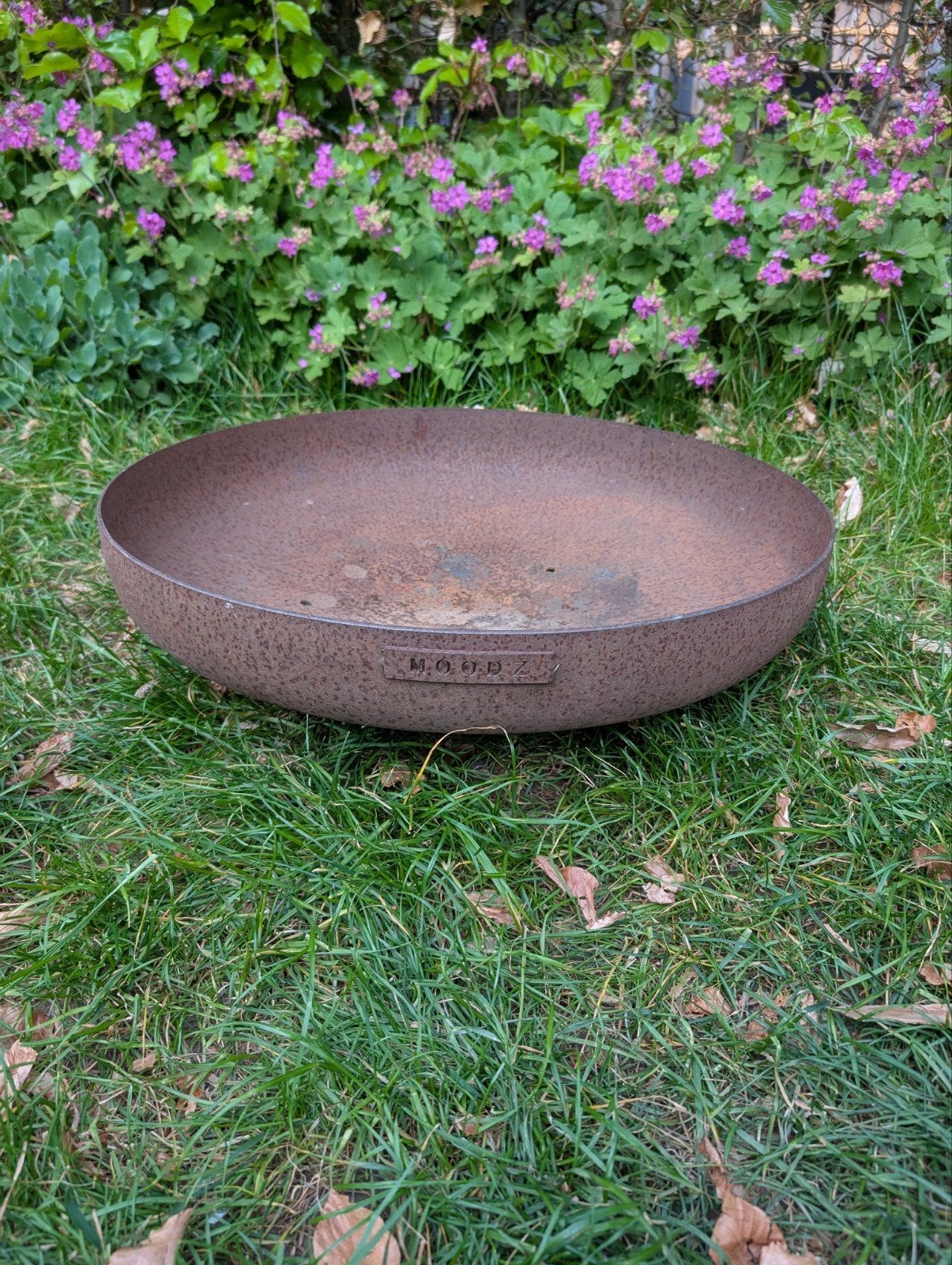 Cortenstaal vuurschaal 60 cm moodz, Tuin en Terras, Ophalen