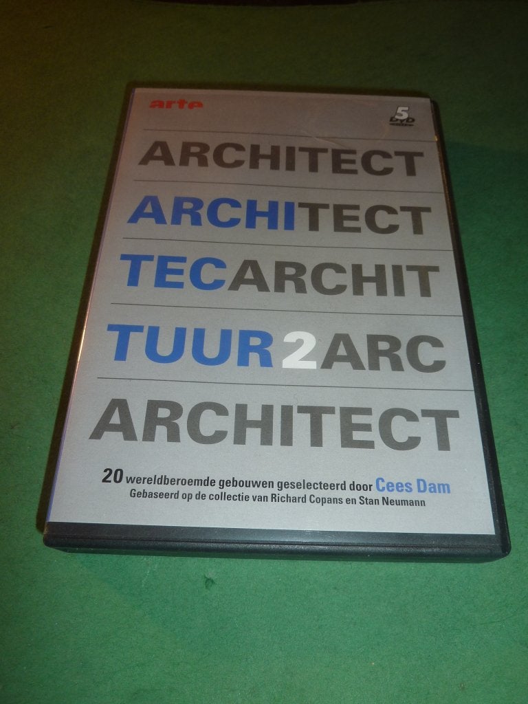 ARCHITECTUUR box 2 5-dvd-box, Alle leeftijden, Verzenden, Zo goed als nieuw, Kunst of Cultuur
