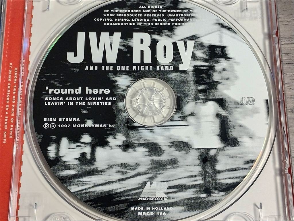 JW Roy And The One Night Band ‎– \'Round Here, Cd's en Dvd's, Ophalen of Verzenden, Zo goed als nieuw, Jazz