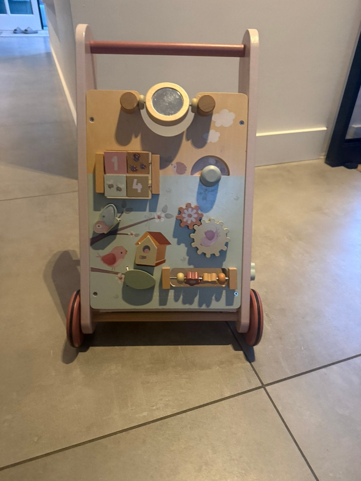 Roze Little Dutch loopwagen, Ophalen, Gebruikt, Duw- of Trekspeelgoed