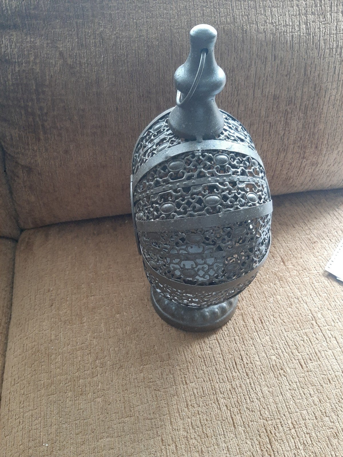 Decoratieve Oosterse Lantaarn/Waxinelichthouder, Huis en Inrichting, Woonaccessoires | Kandelaars en Kaarsen, Gebruikt, Lantaarn