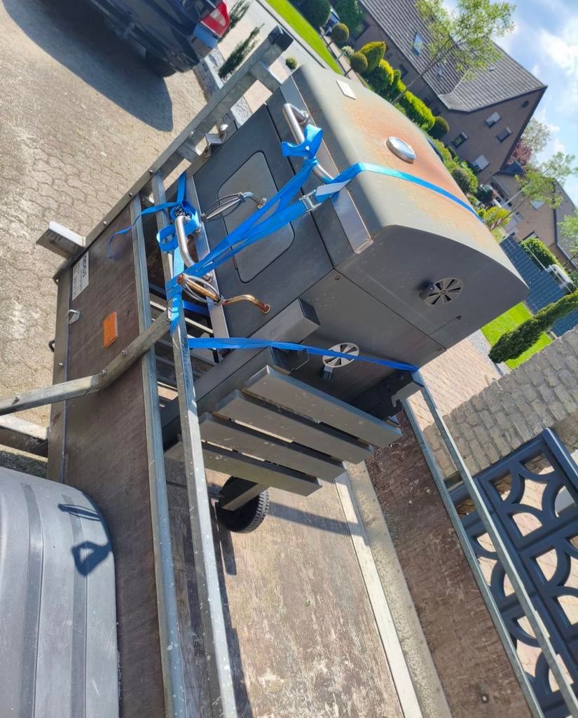 BBQ met verstelbaar rooster, Tuin en Terras, Ophalen, Gebruikt