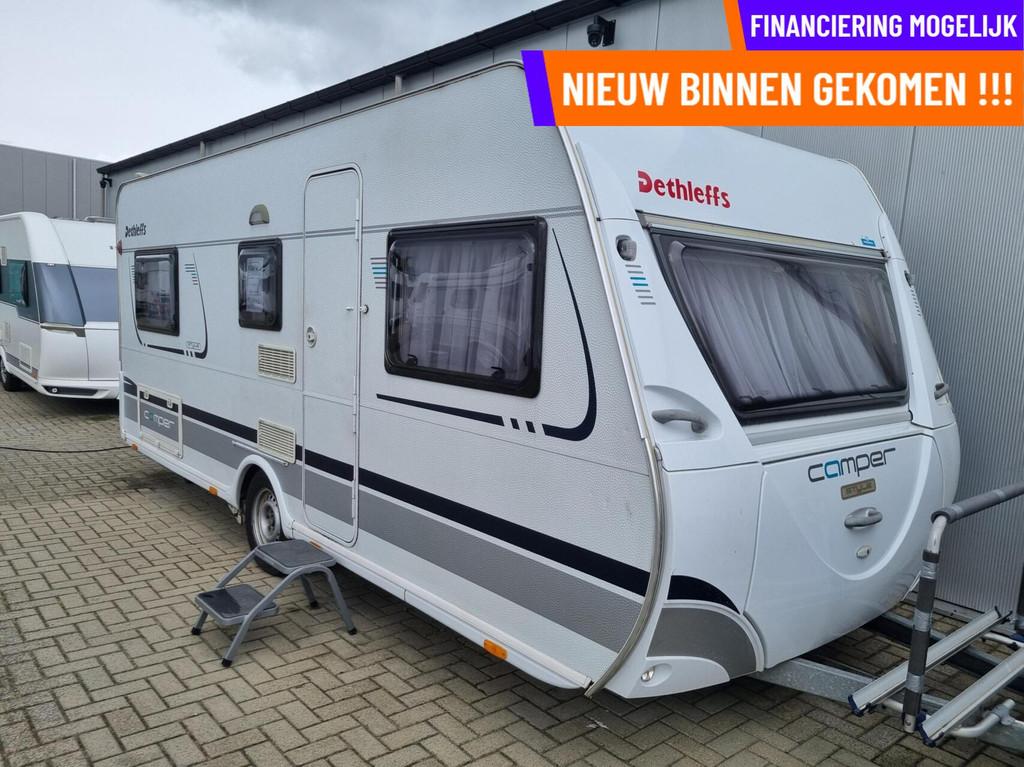 Dethleffs camper style 510 V ENKELE BEDDEN + MOVER +VOORTENT, Mover, Rondzit, 7 tot 8 meter, Bedrijf