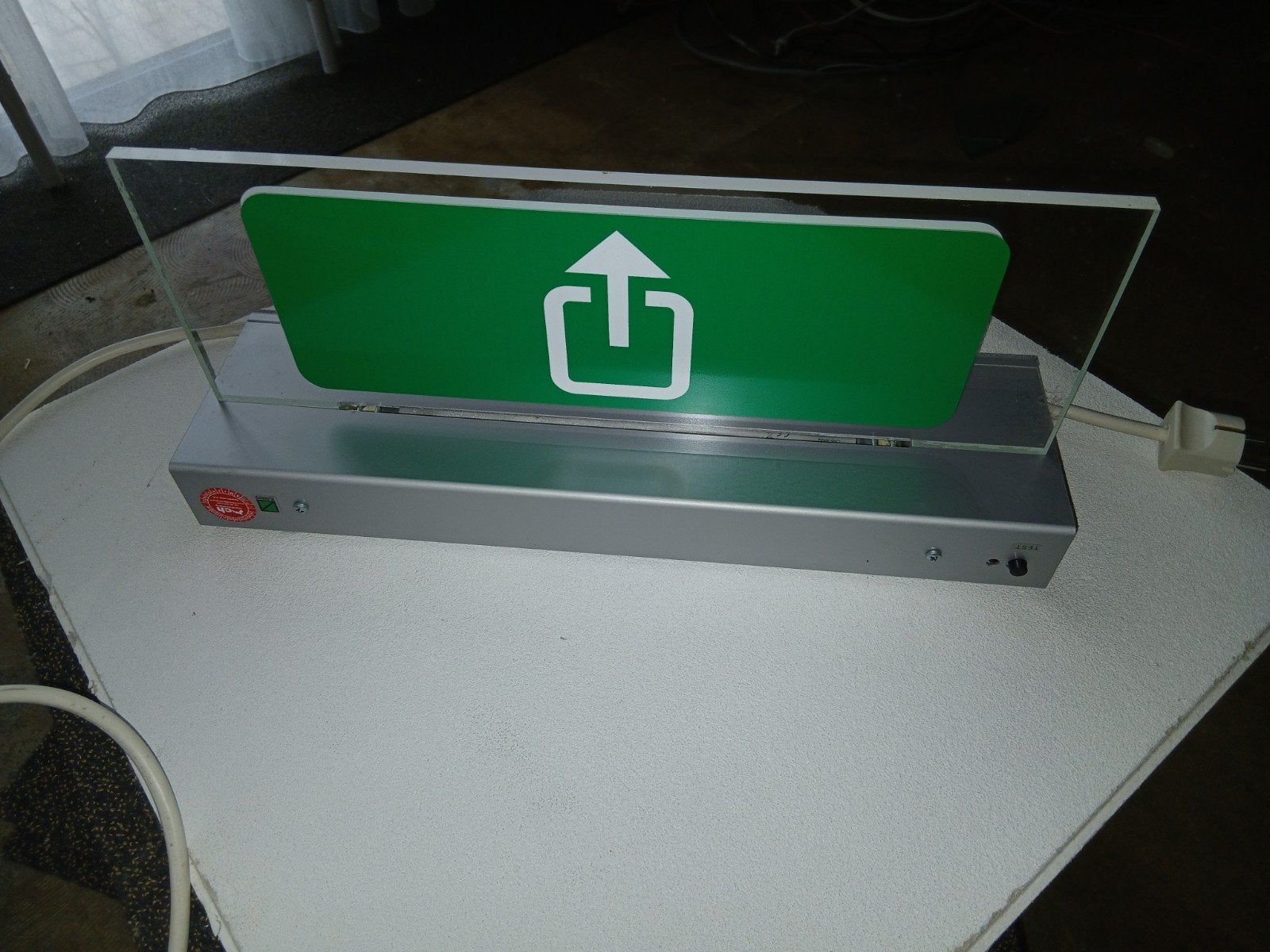 Twee keer noodverlichting, Doe-het-zelf en Verbouw, Bouwverlichting, Ophalen of Verzenden