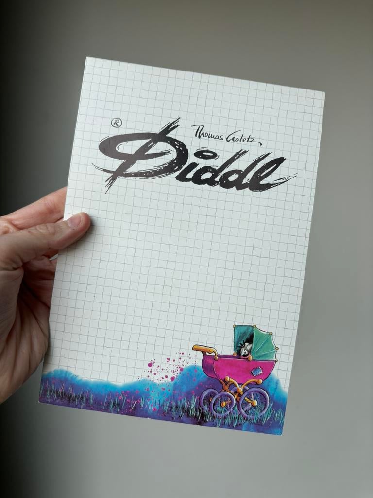 Diddl A5 blok nummer 115 zeldzaam, Verzamelen, Diddl, Ophalen of Verzenden, Diddl, Zo goed als nieuw, Papier, Kaart of Schrift