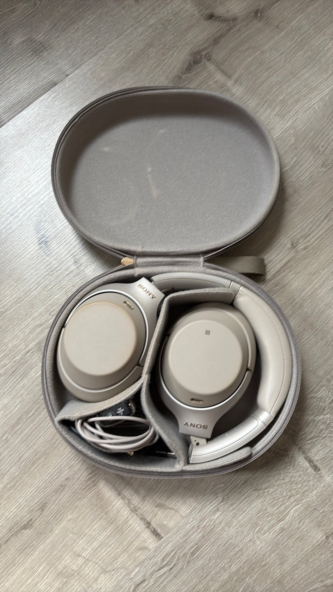 Sony WH-1000XM3 Wireless Noise Cancelling Koptelefoon, Audio, Tv en Foto, Koptelefoons, Gebruikt, Grijs, Draadloos, Verzenden