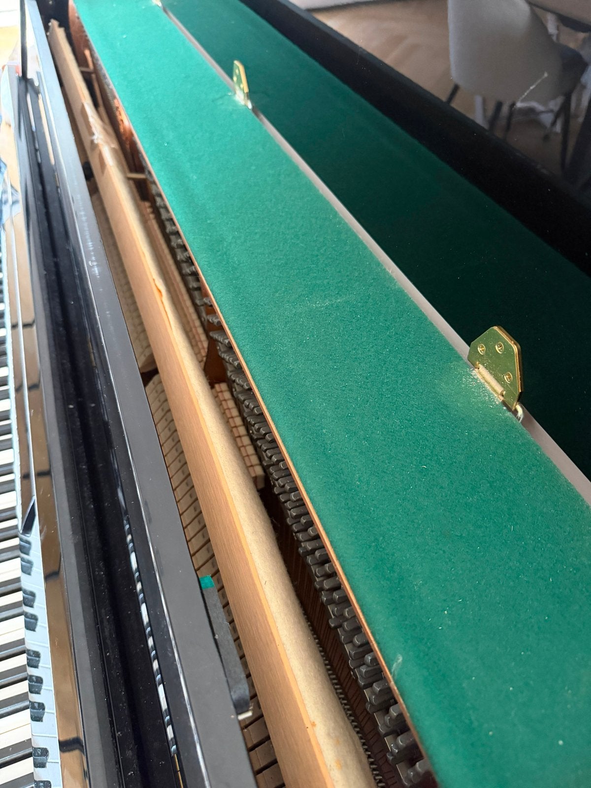 Kawai cx-4 Piano Zwart Hoogglans, Ophalen, Gebruikt, Zwart, Piano
