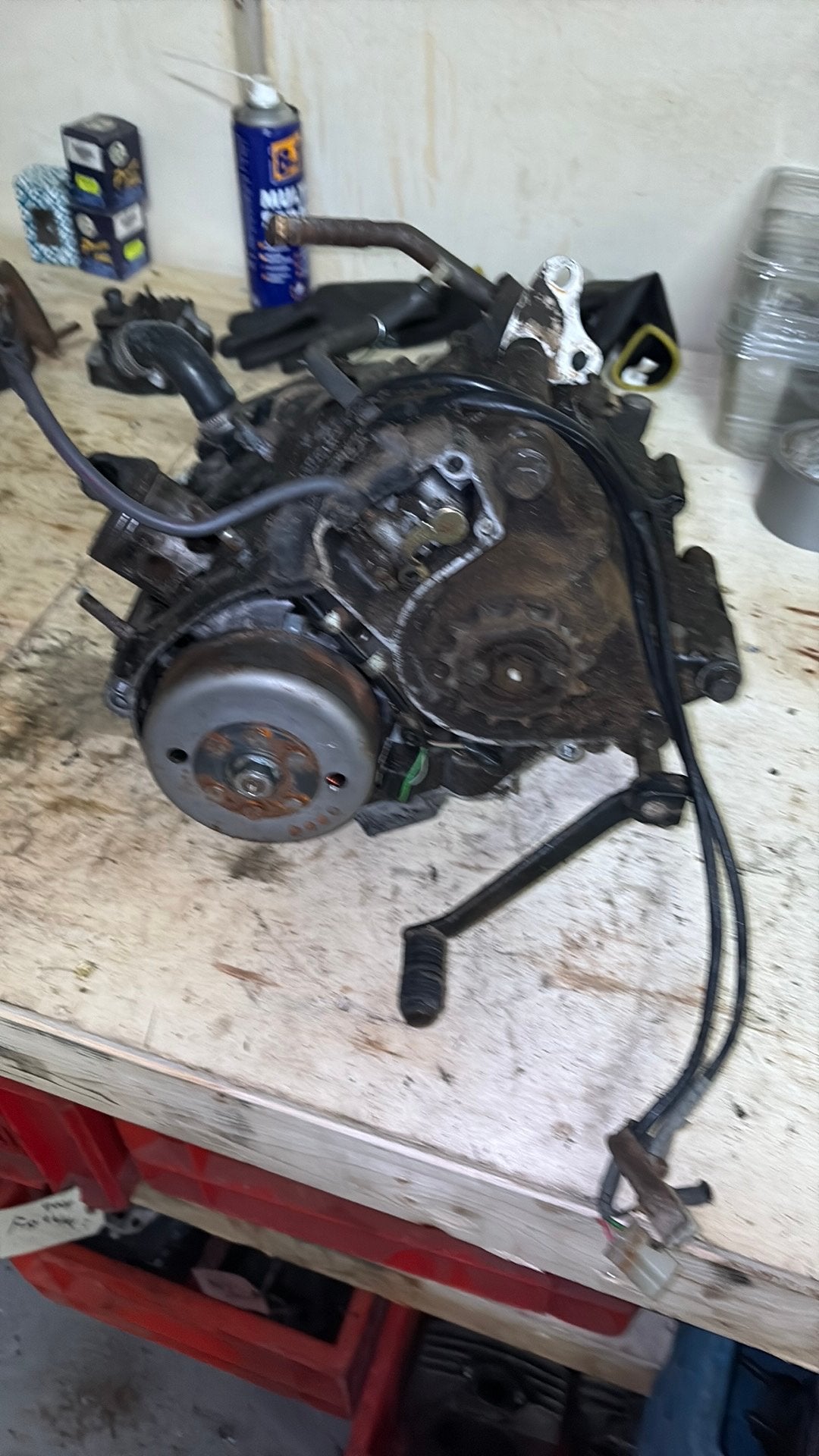 Honda mtx blok 6 bak tc02, Ophalen of Verzenden, Gebruikt, Blok