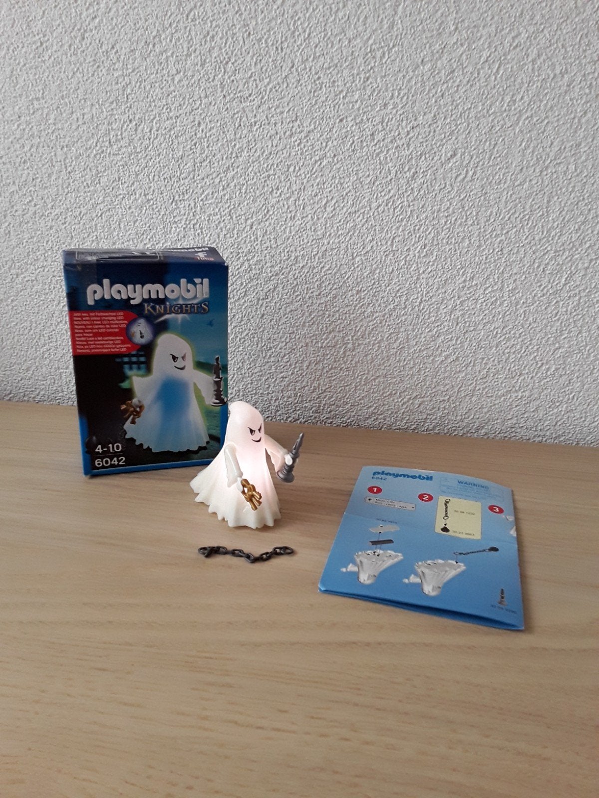 Playmobil Knights 6042 Lichtgevende geest z.g.a.n., Ophalen, Complete set, Zo goed als nieuw, Kasteel/Fort