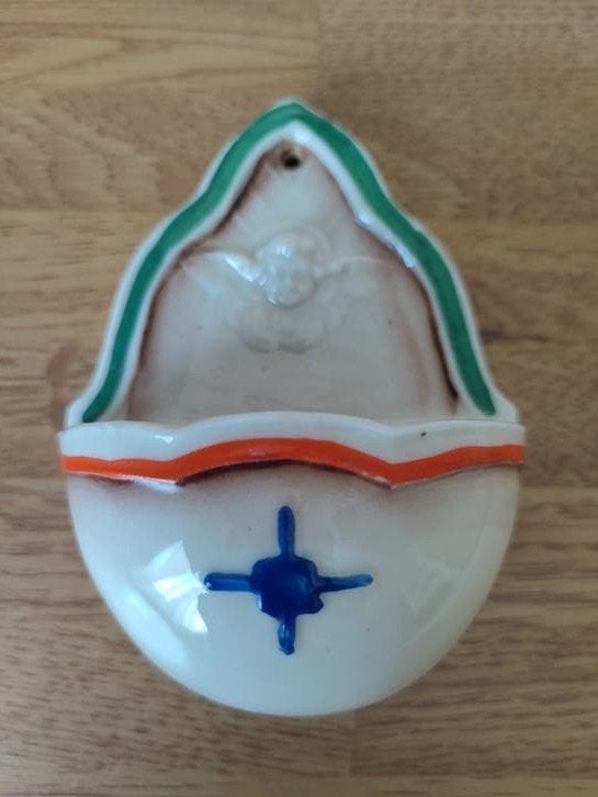 Vintage Heilig Water Bakje., Antiek en Kunst, Ophalen of Verzenden