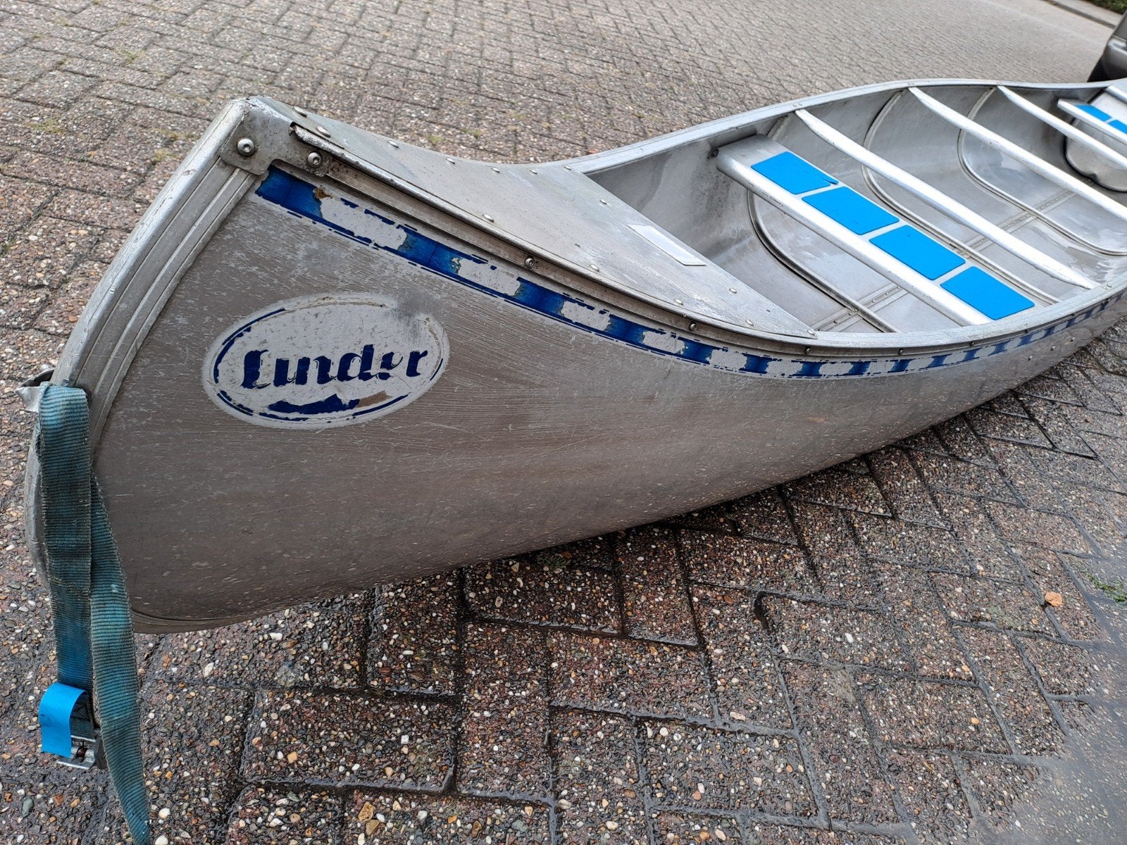 3 stuks aluminium Linder canadese kano's, Watersport en Boten, Ophalen, Gebruikt