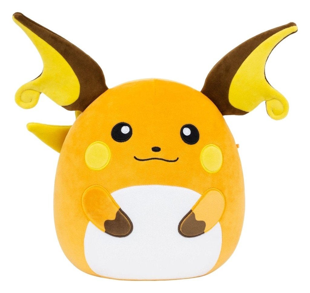 Pokémon Squishmallows (Pluche) Raichu 25 cm, Overige merken, Overige typen, Nieuw, Ophalen of Verzenden