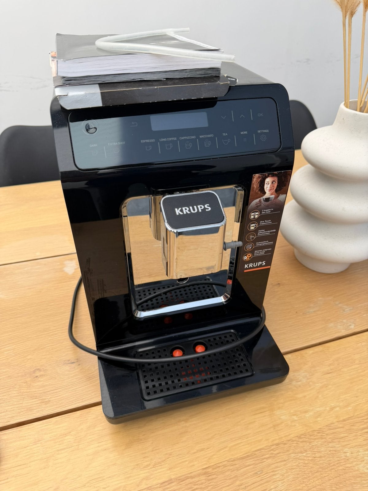 Krups koffie apparaat, Ophalen, Zo goed als nieuw, Koffiemachine, Koffiebonen