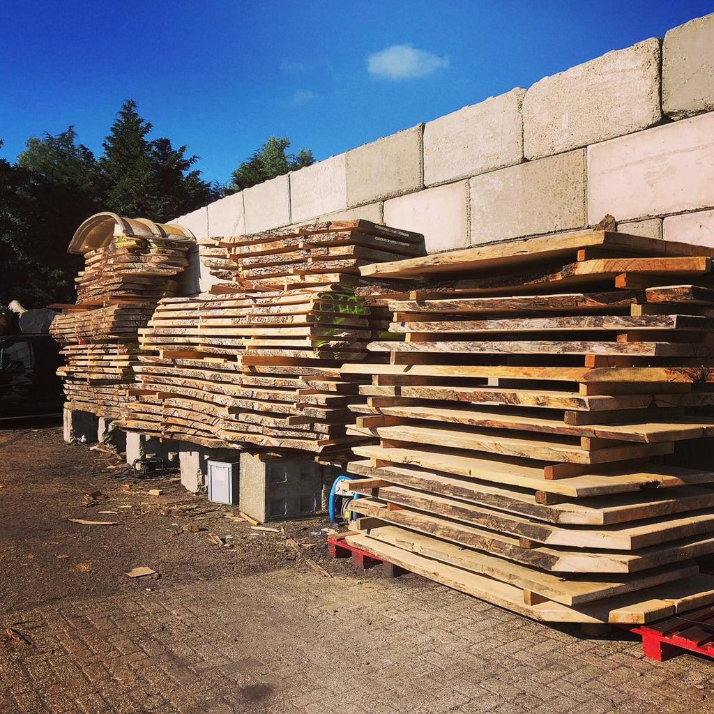 Mobiele lintzaag Bomen zagen op locatie Planken&tafelbladen, Ophalen of Verzenden, Nieuw, 250 cm of meer, Planken