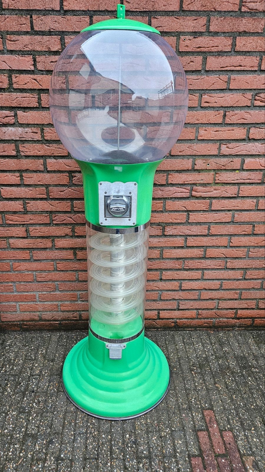 FIFTIES SIXTIES BEAVER SPIRAAL KAUWGOMBALLEN AUTOMAAT, Ophalen, Zo goed als nieuw