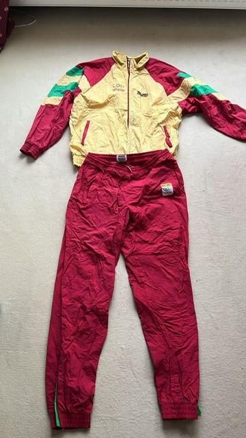 Vintage heren trainingspak M&M's Olympics 1992 XL, Kleding | Heren, Sportkleding, Ophalen, Maat 56/58 (XL), Zo goed als nieuw