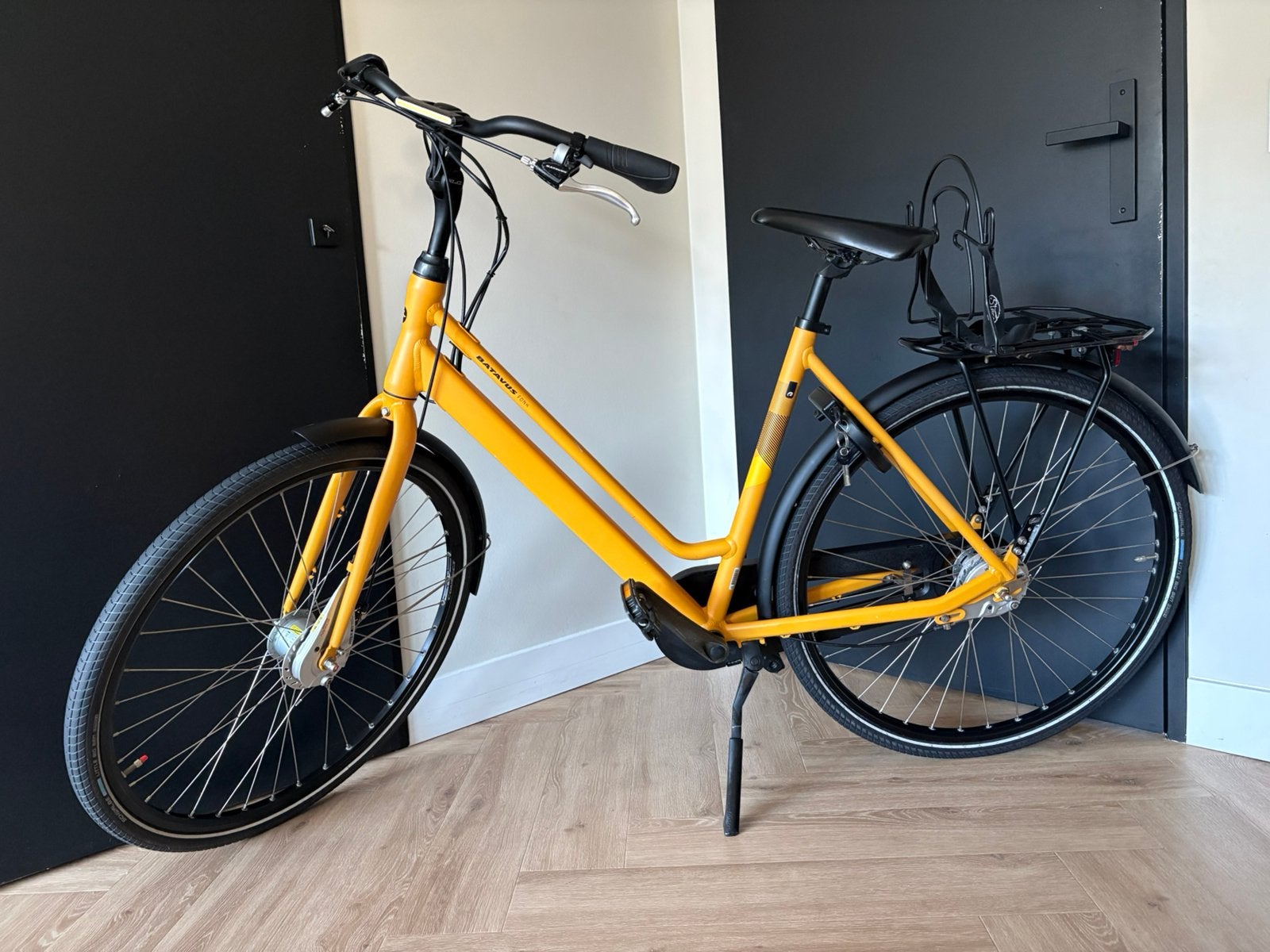 Batavus Fonk D53 + Tassendrager, Ophalen, 53 tot 56 cm, Versnellingen, Batavus