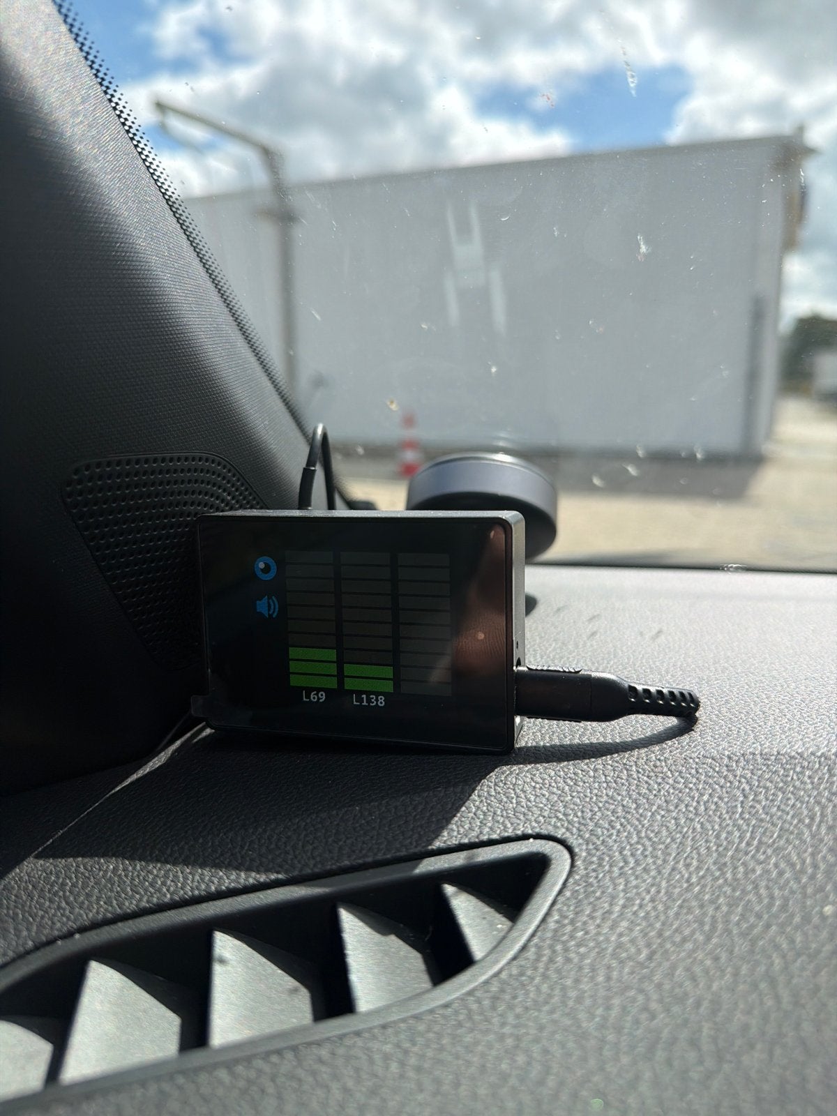Target Blue Eye Go met grote en kleine antenne, Auto diversen, Auto-accessoires, Ophalen of Verzenden, Zo goed als nieuw