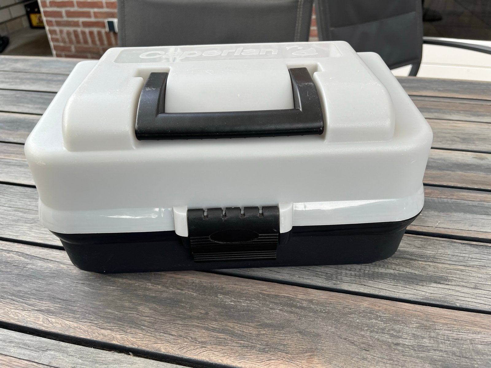 Caperlan viskoffer - Handige opbergbox voor visgerei, Watersport en Boten, Ophalen, Gebruikt, Koffer of Tas