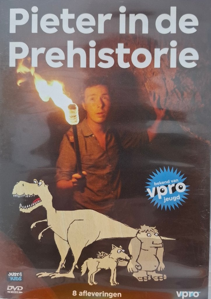 Pieter in de Prehistorie 2 DVD - Krasvrij - VPRO Jeugd, Alle leeftijden, Tv-serie, Zo goed als nieuw, Educatief