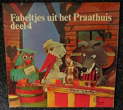 De Fabeltjeskrant  Fabeltjes Uit Het Praathuis 4 1969 LP2071, Ophalen of Verzenden, Gebruikt