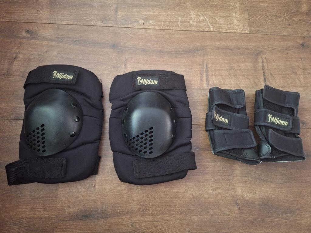 Nijdam Beschermset Inline Skates Maat L, Ophalen of Verzenden, Gebruikt, Bescherming, Overige merken