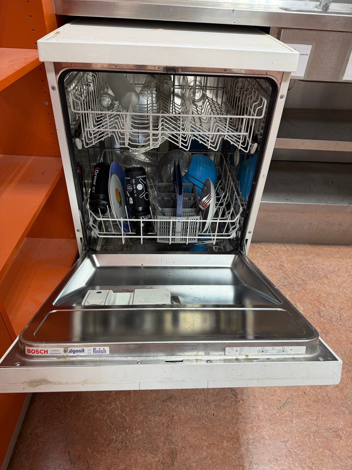 Bosch vaatwasser, Ophalen of Verzenden, Gebruikt, Vrijstaand, Energieklasse A of zuiniger