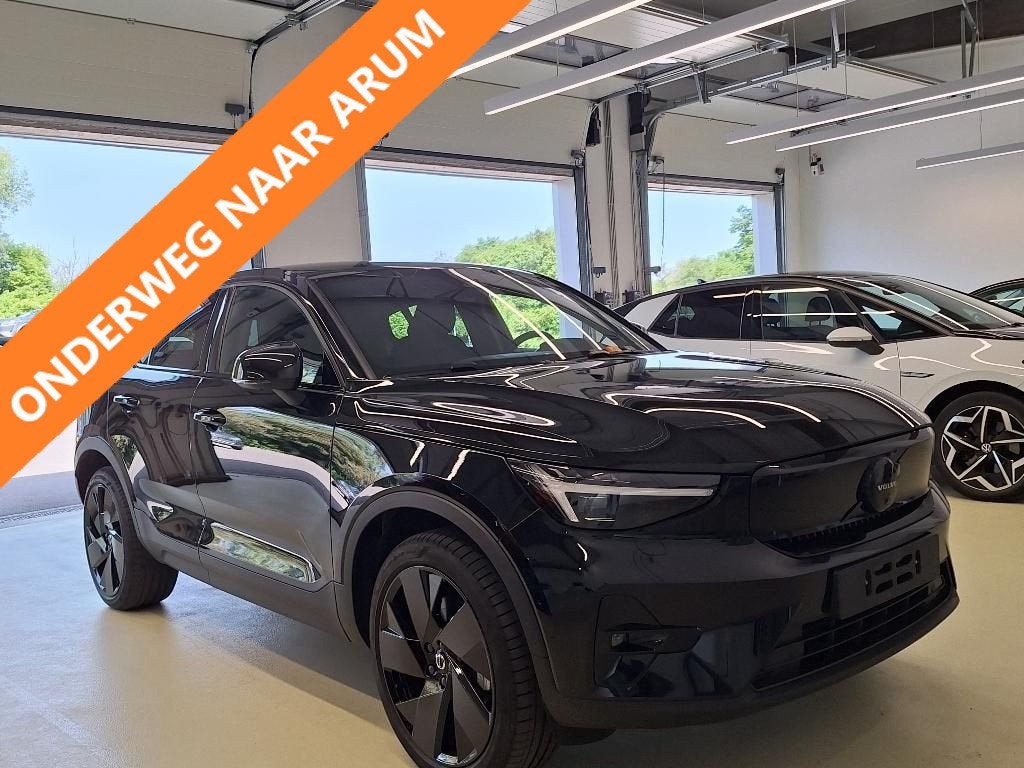 Volvo EC40 Twin Motor Ultra Black Edition 82 kWh SOH 96,9% |, Automaat, Automatische klimaatregeling, Zwart, Vierwielaandrijving