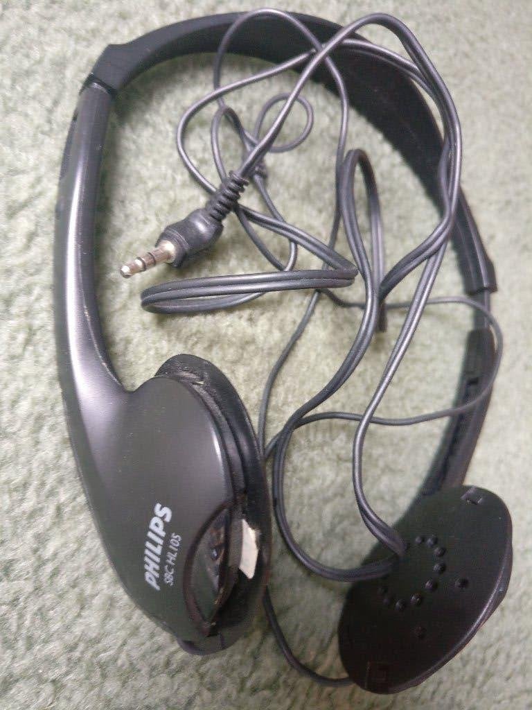 Philips hoofdtelefoon koptelefoon SBC HL105, Ophalen of Verzenden, Gebruikt, Zwart, Philips