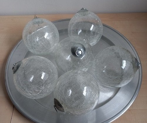 Glazen heksenbollen / heksenballen Ø 14cm, Antiek en Kunst, Ophalen of Verzenden