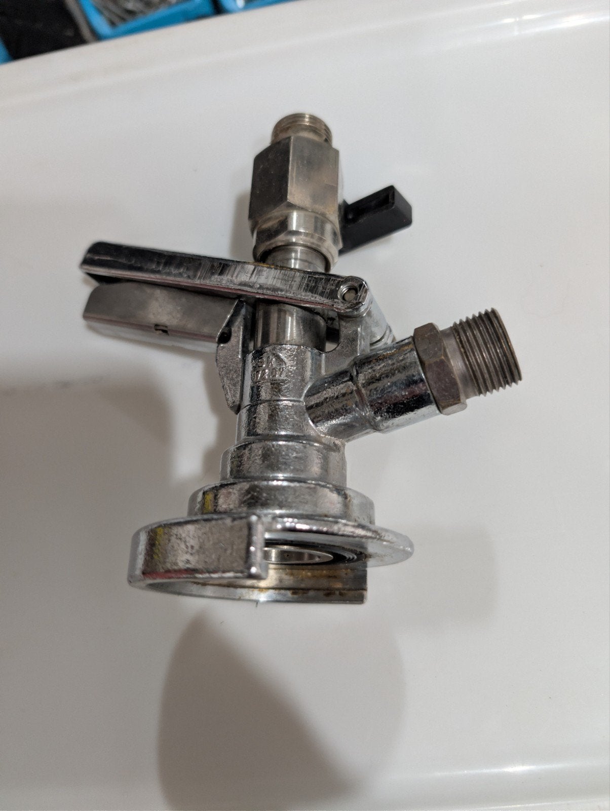 Biertapkop Fust Koppeling A-type (Vlakschuif), Ophalen of Verzenden
