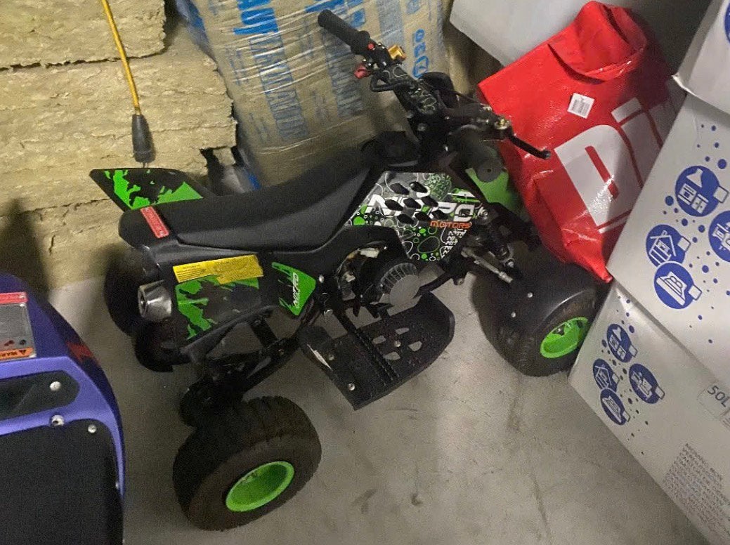 1 minibikes en quad allebei 50cc werken allebei perfect, Ophalen, Zo goed als nieuw