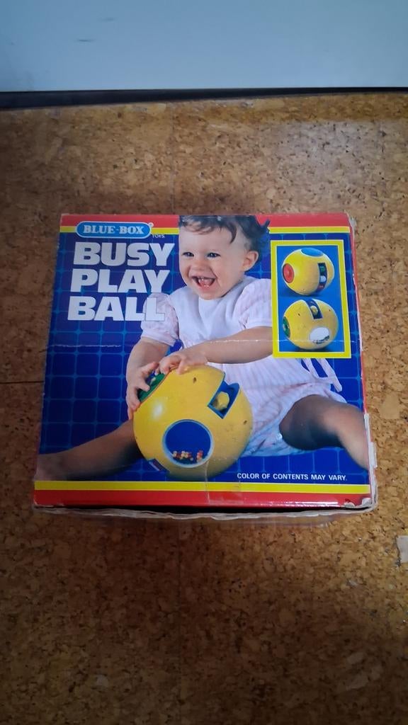 Blue Box Busy Play Ball - Interactief Speelgoed, Ophalen of Verzenden, Gebruikt, Overige typen, Met geluid