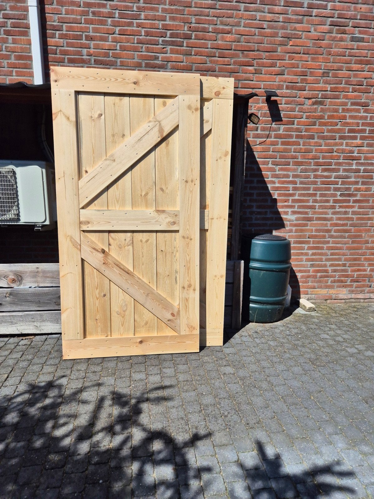 Grenen binnen deur, Doe-het-zelf en Verbouw, Deuren en Horren, Ophalen, Binnendeur, 200 tot 215 cm