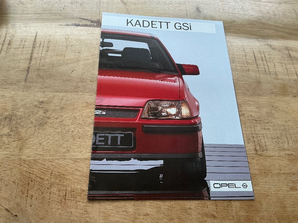 Opel Kadett GSi 07 1986, Ophalen of Verzenden, Zo goed als nieuw, Opel