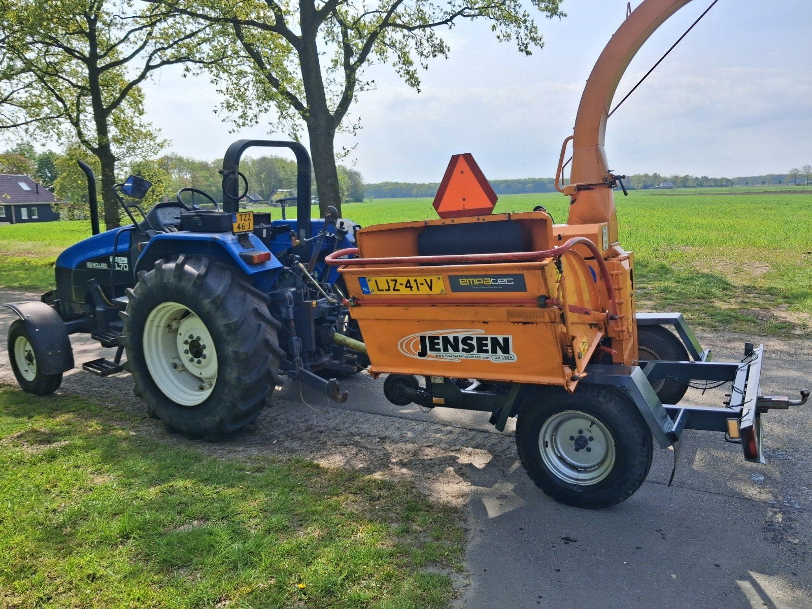 versnipperaar jensen, Tuin en Terras, Hakselaars, Ophalen of Verzenden, Zo goed als nieuw
