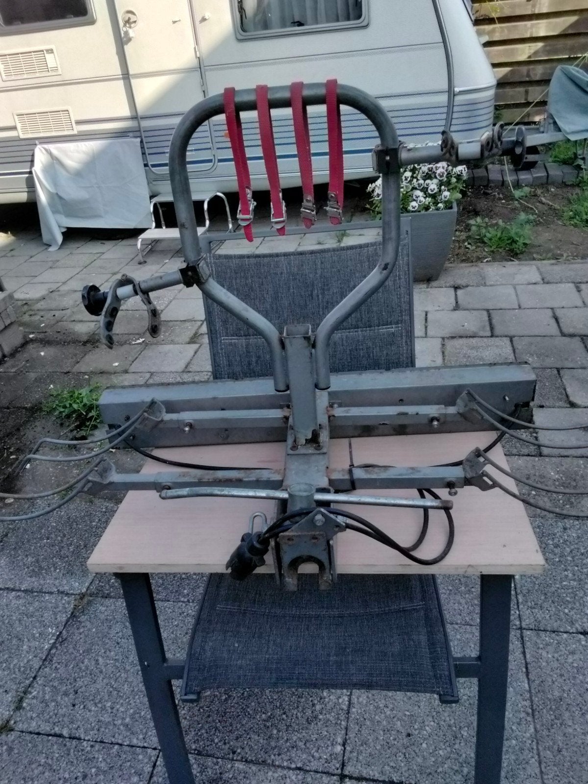 Fietsendrager voor op de trekhaak, Ophalen, Gebruikt, Trekhaakdrager